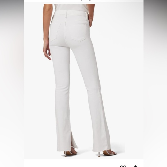 Joe's Hi Honey High Rise Curvy Bootcut Jeans in White Size 34 - Picture 2 of 8